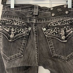 Miss Me black wash jeans - size 27